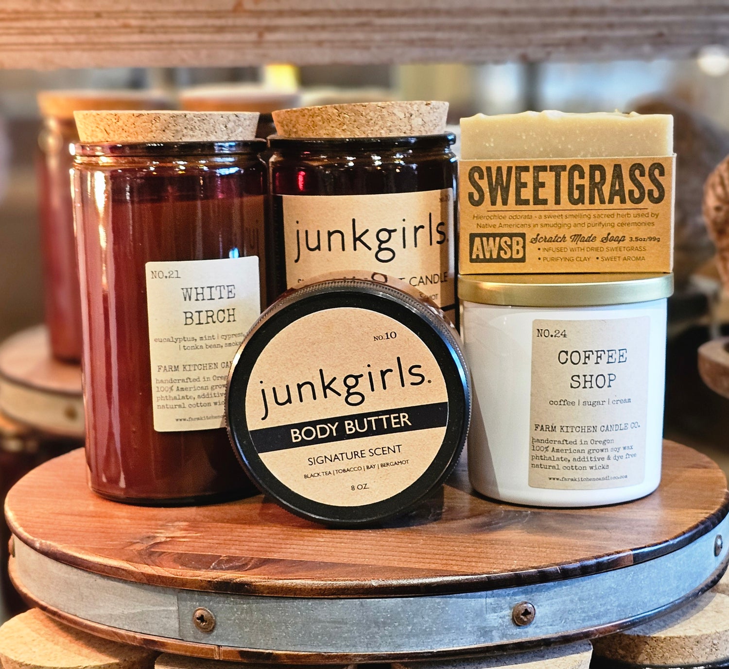 Candles, Lotions & Soap