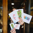 Load image into Gallery viewer, Rainbow Trees Greeting Card