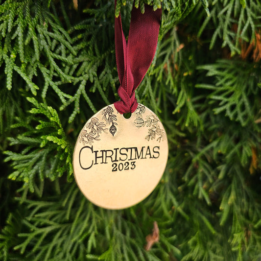 Personalized Christmas Ornament for 2025