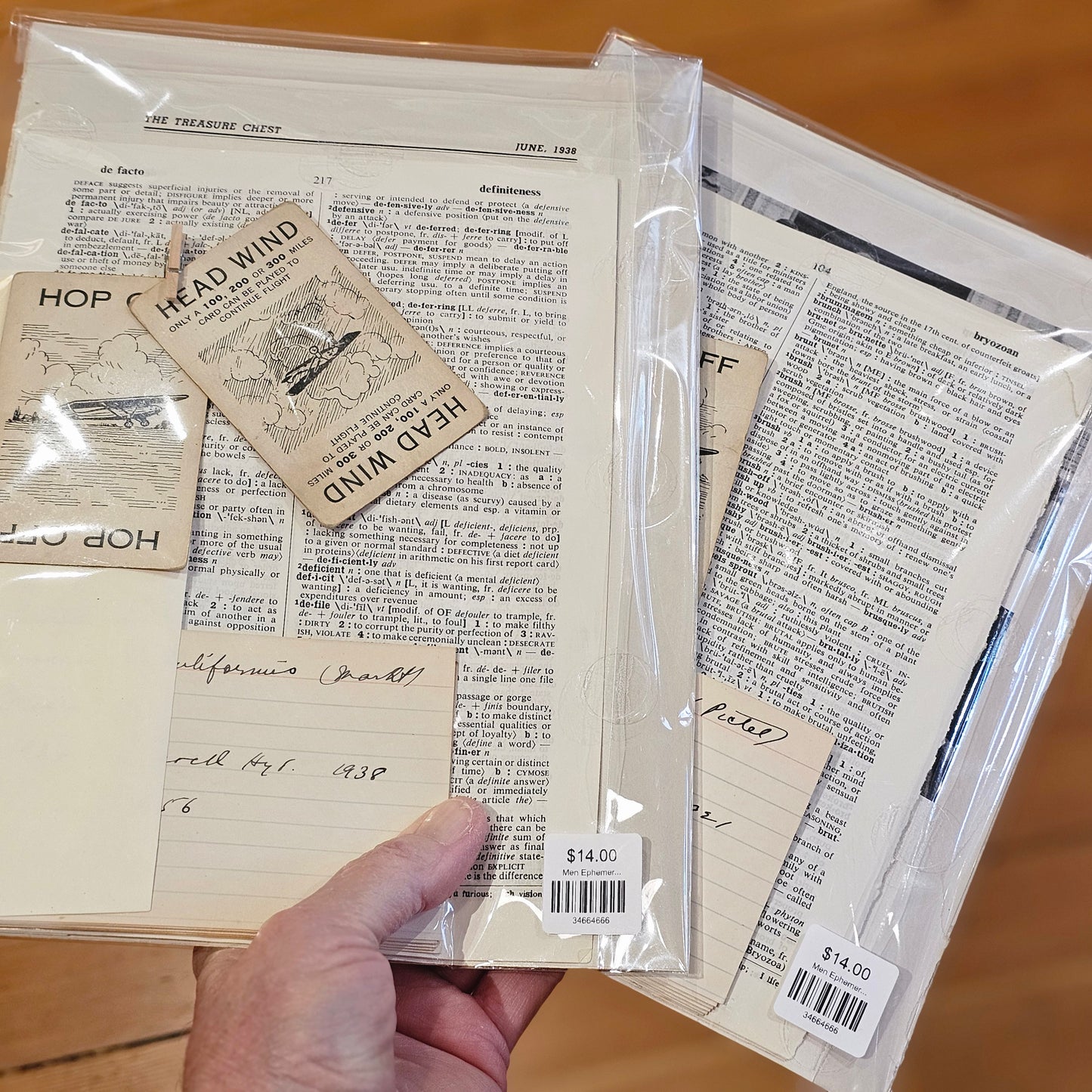 Men Ephemera Pack