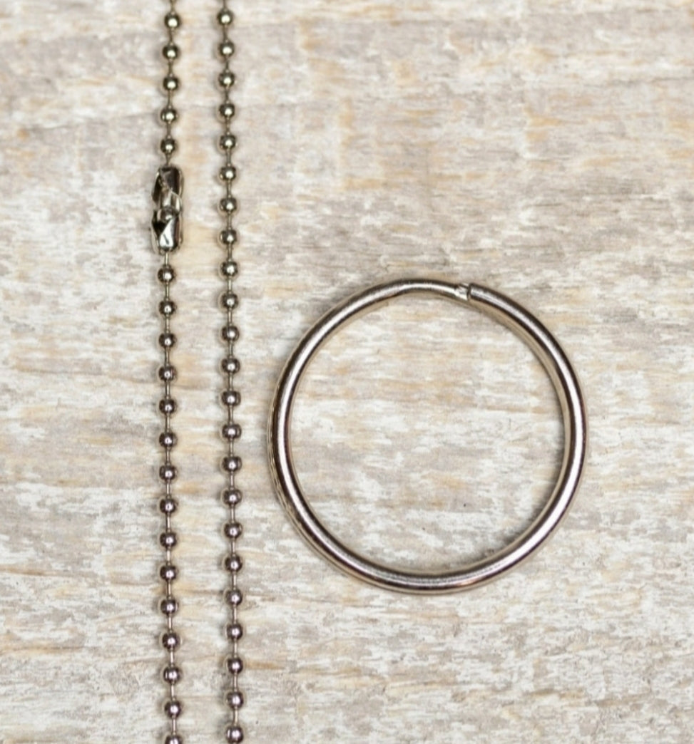 Not All Who Wander Are Lost - Bicycle - Hand Stamped Brass