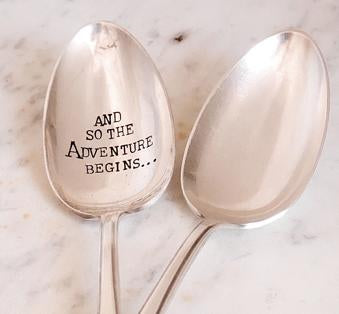 And So The Adventure Begins... Wedding Retirement Gift -