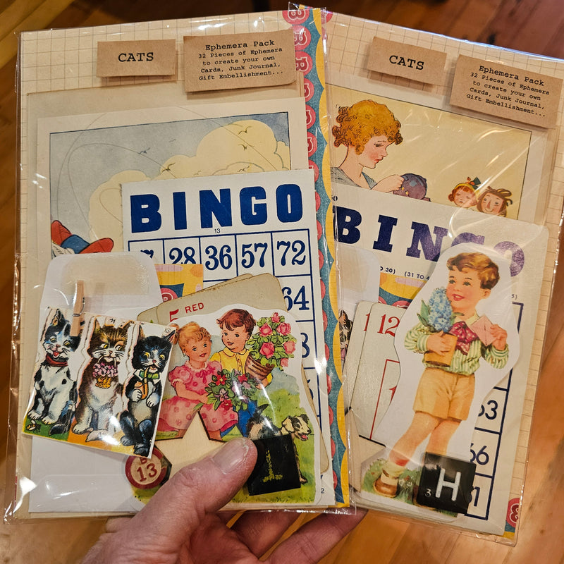 Cat Ephemera Pack