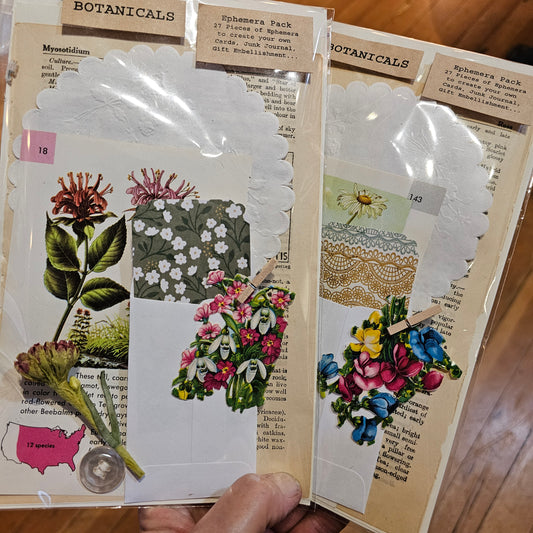 Botanical Ephemera Pack