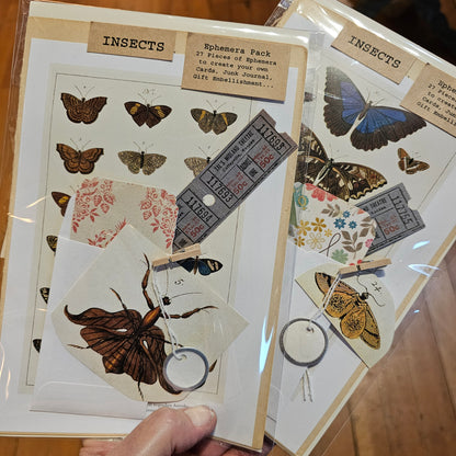 Insects Ephemera Pack