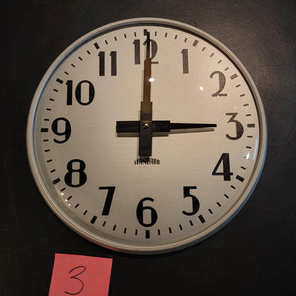 #3 Vintage School Clock