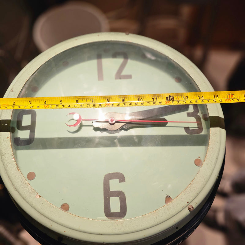 15" Diameter Neon Clock from 1950's