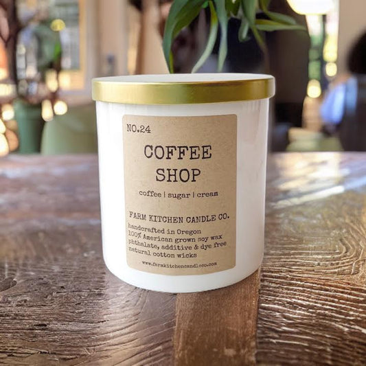 Coffee Shop Soy Candle 8.5