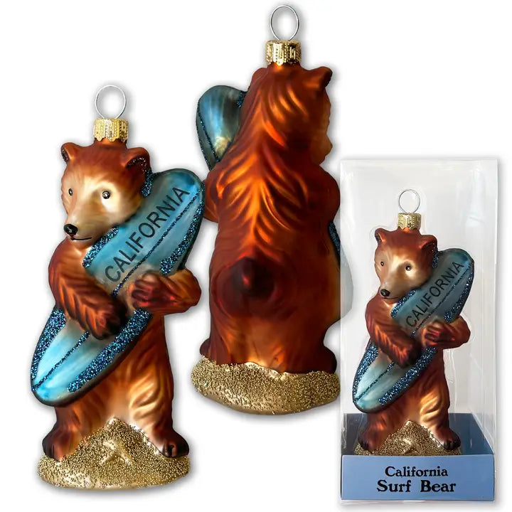 CA Bear Hug Ornament
