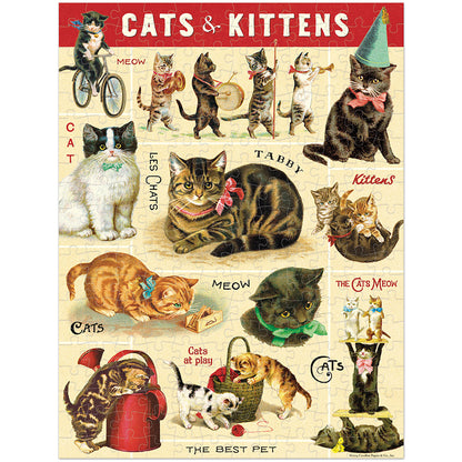 Vintage Cats 240 Piece Puzzle