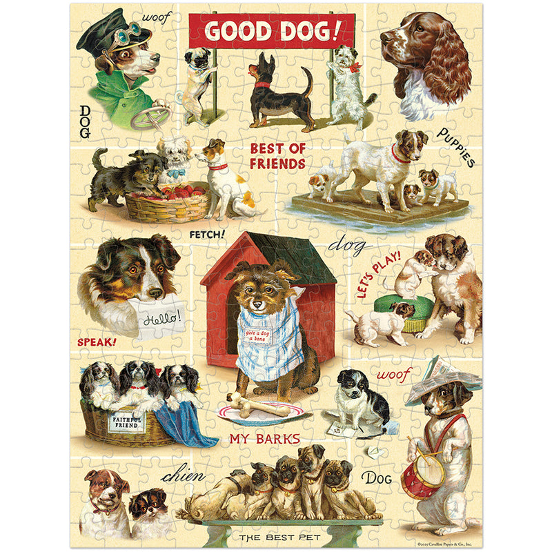 Vintage Dogs 240 Piece Puzzle
