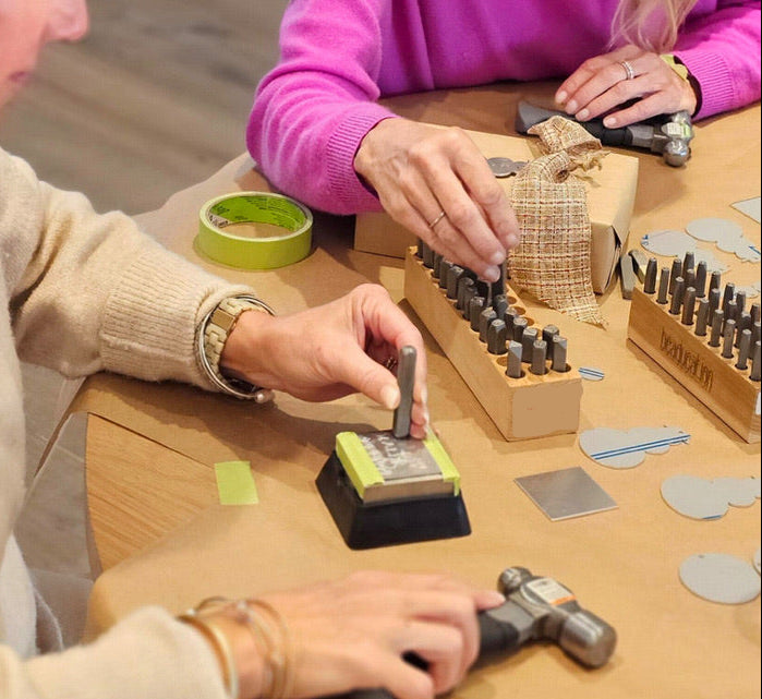 Introduction to Metal Stamping Workshop with Melissa