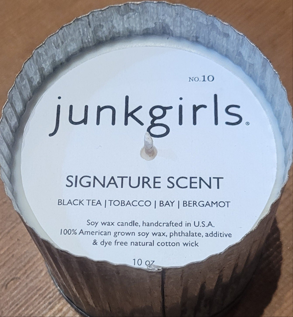 Junkgirls Signature Scent Candle 10oz.