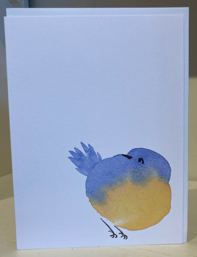 Cutie Bluebird 8x10 Print