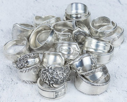 Silver Plate Spoon Ring