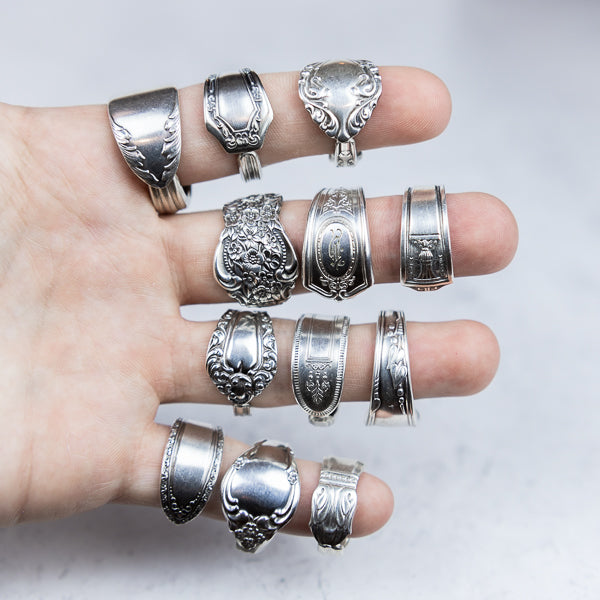 Silver Plate Spoon Ring