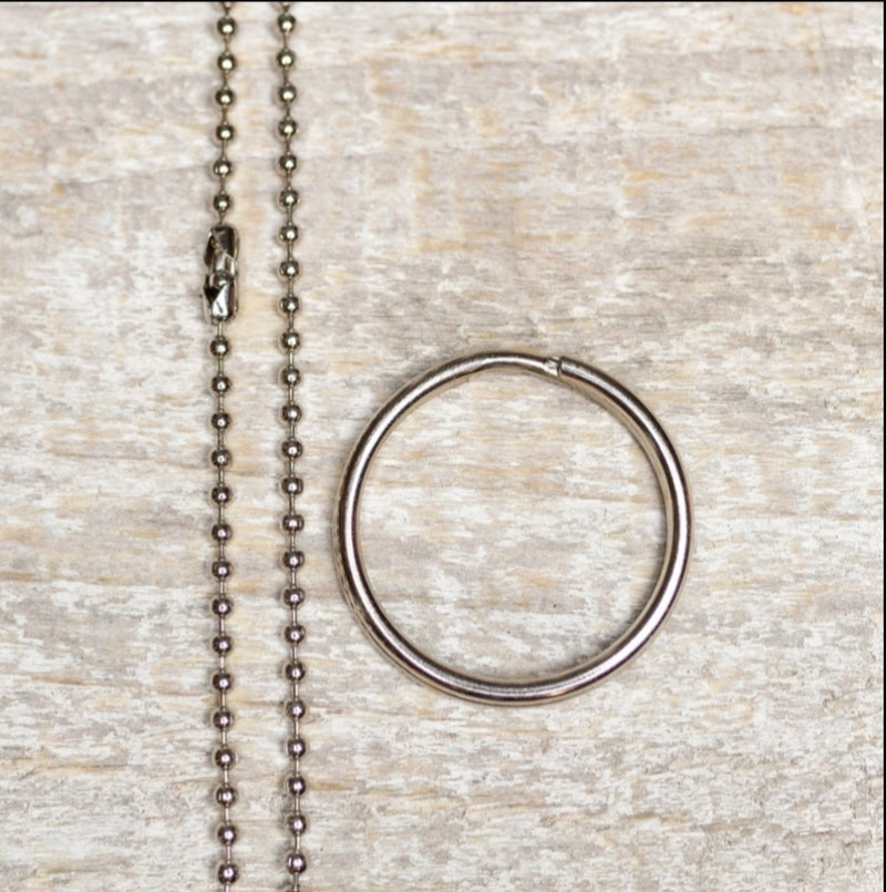 Don't Do Stupid Shit - 1.5" Hand Stamped Brass