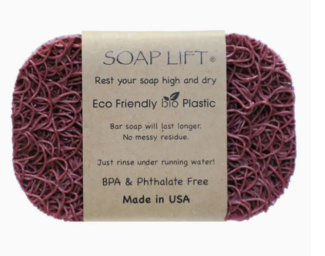 Oval Soap Lift ~ Raspberry
