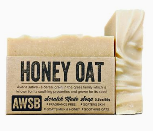 Honey Oat Soap Bar - Unscented