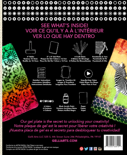 Gelli Arts Image Transfer Kit