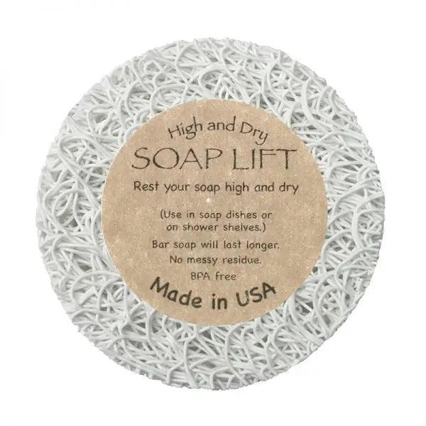 Round Soap Lift ~ White