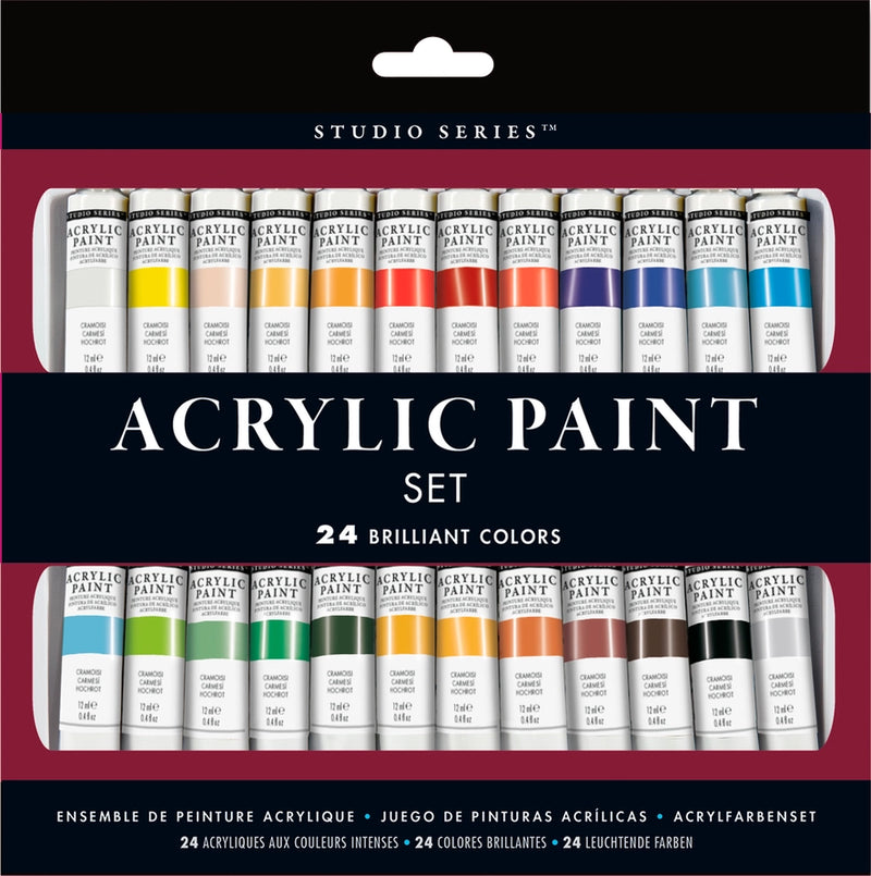 24 Acrylic Paint Set