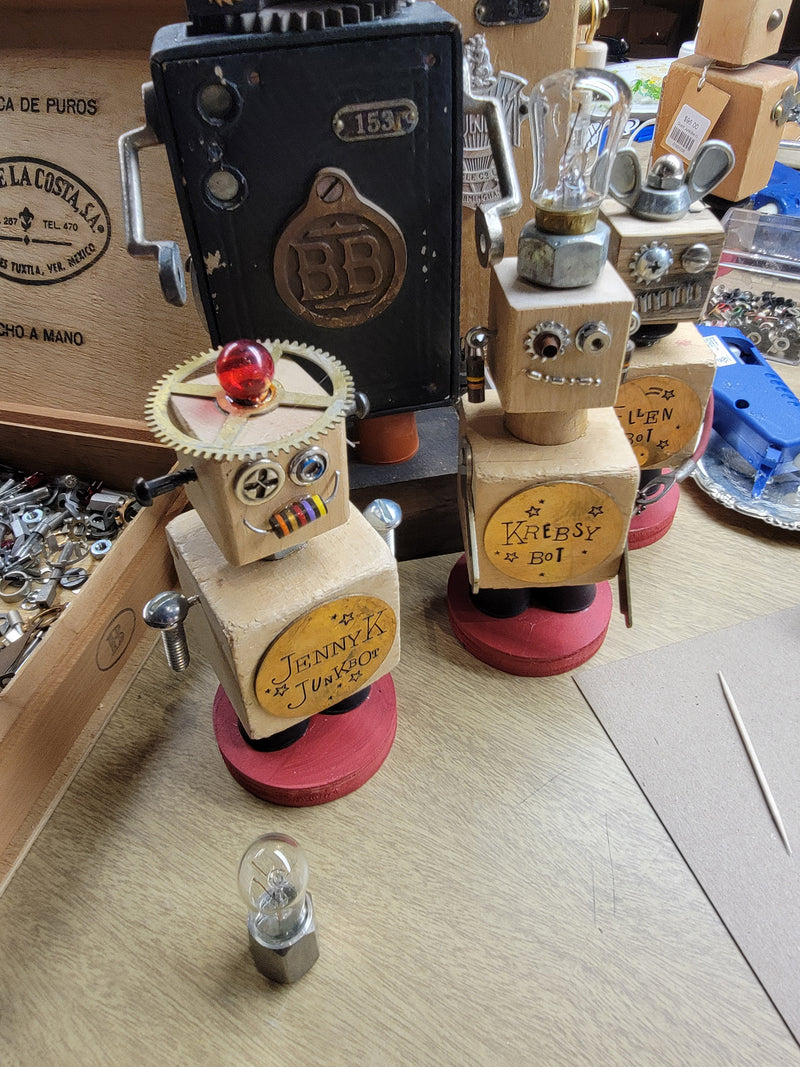 Junkbot Examples Build a JunkBot Workshop with Jenny K. — The Junk Girls
