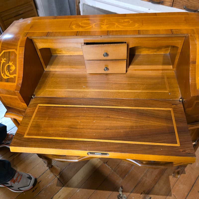 FLASH SALE French Inlay Wood Desk