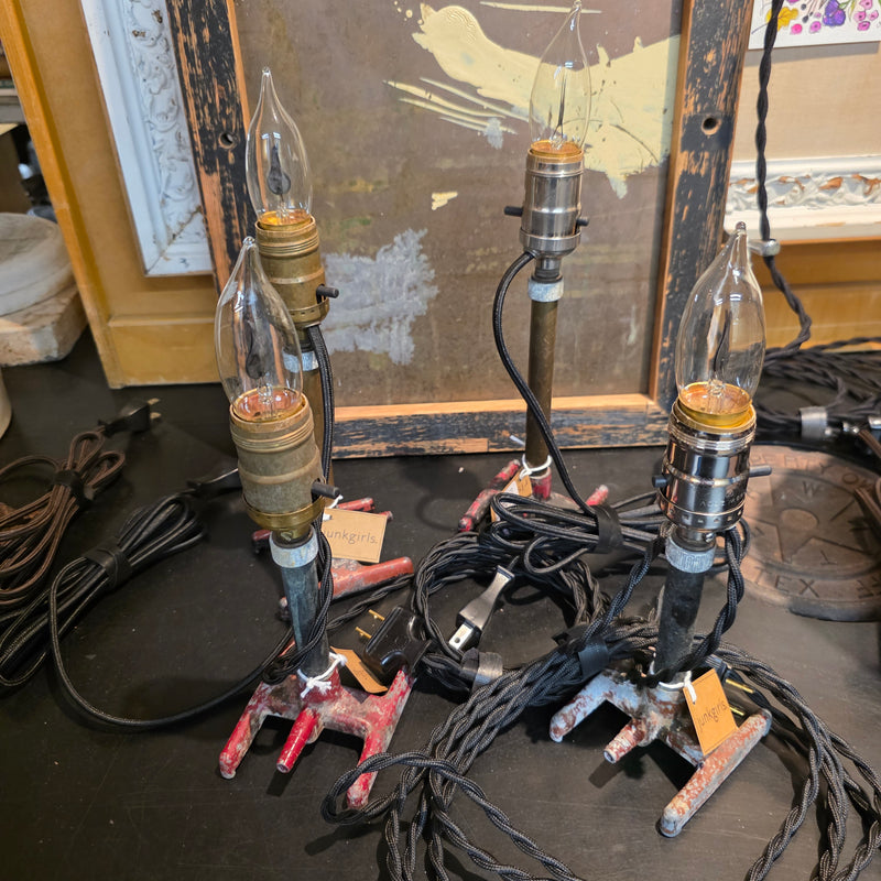Bunsen Burner Lamp