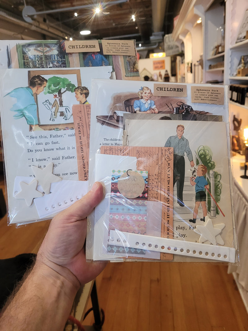 Children Ephemera Pack 2