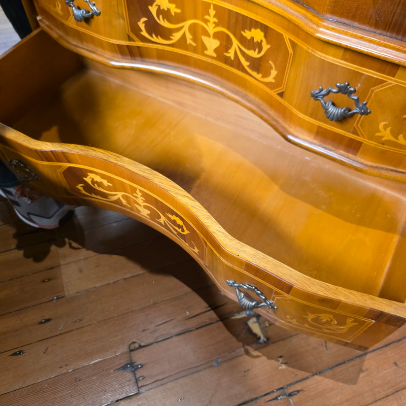 FLASH SALE French Inlay Wood Desk
