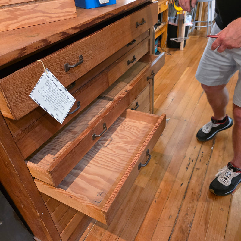 Multi-Drawer Flat File Cabinet