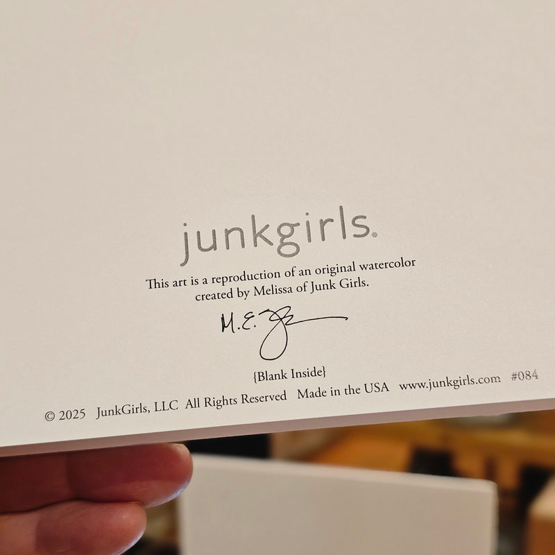 Happy Holidays Watercolor Wreath Greeting Card