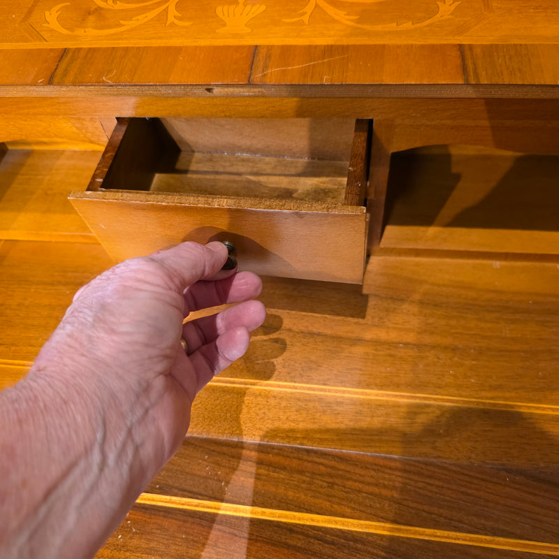 FLASH SALE French Inlay Wood Desk