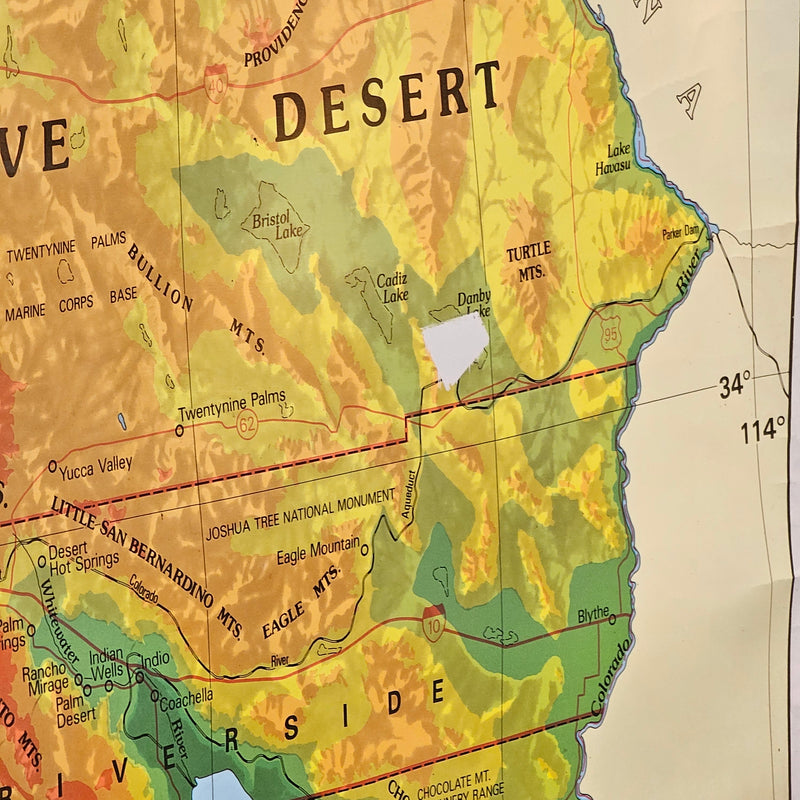 California Wall Map