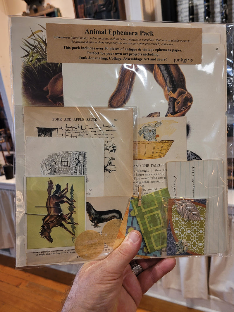 Animal Ephemera Pack