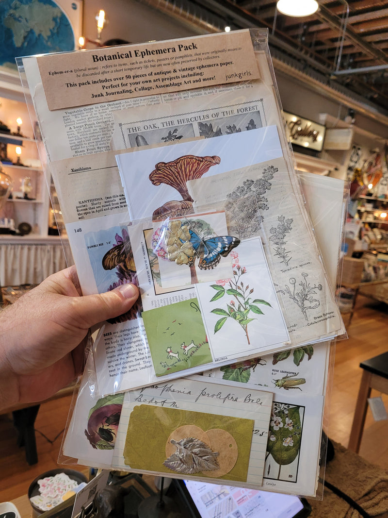 Botanical Ephemera Pack