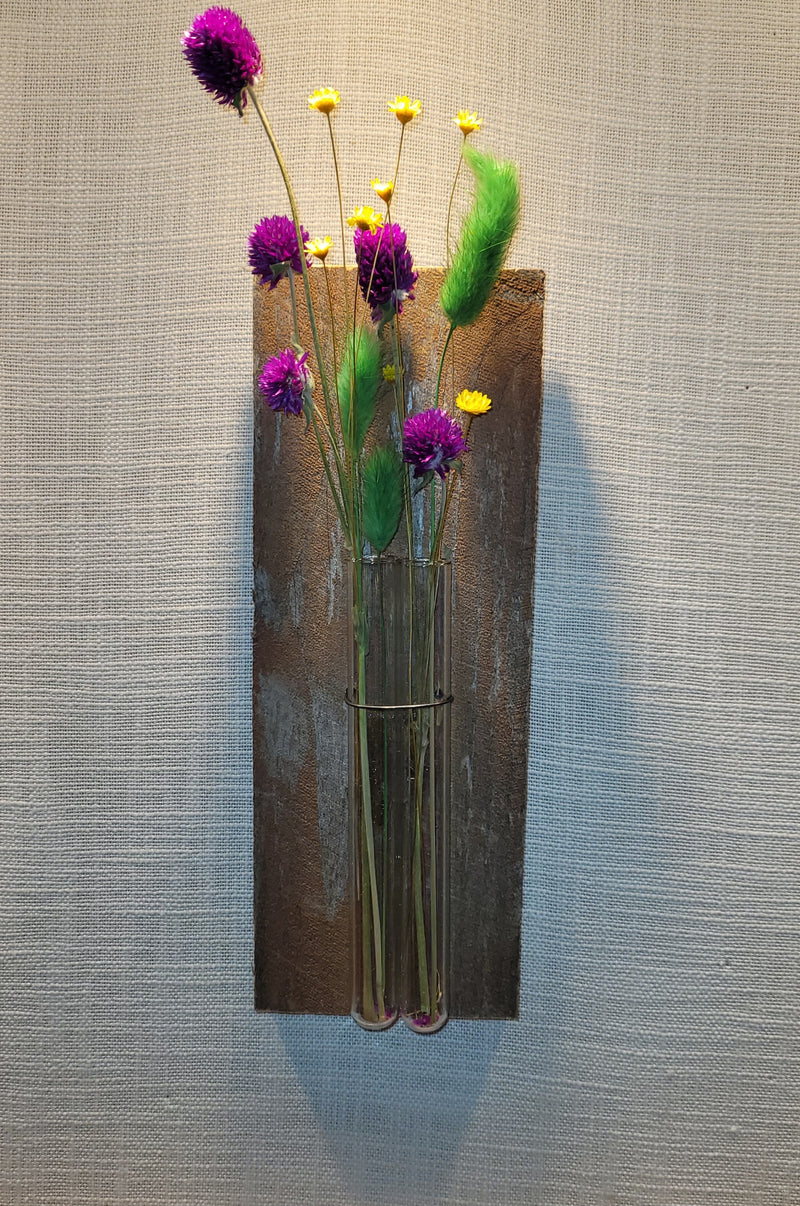 Test Tube Wall Vase