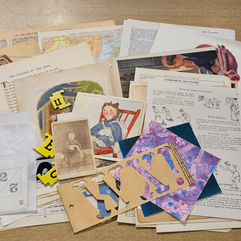 50 Piece Scrap Paper Pack
