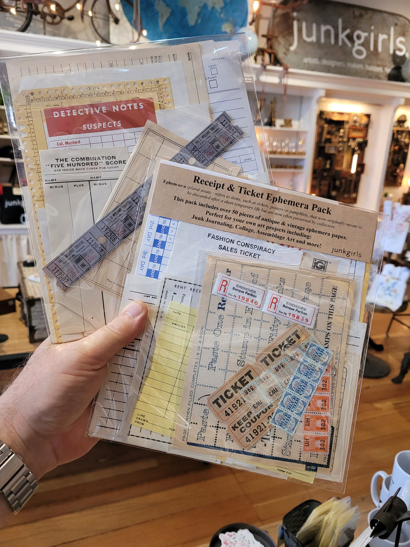 Receipts & Tickets Pack