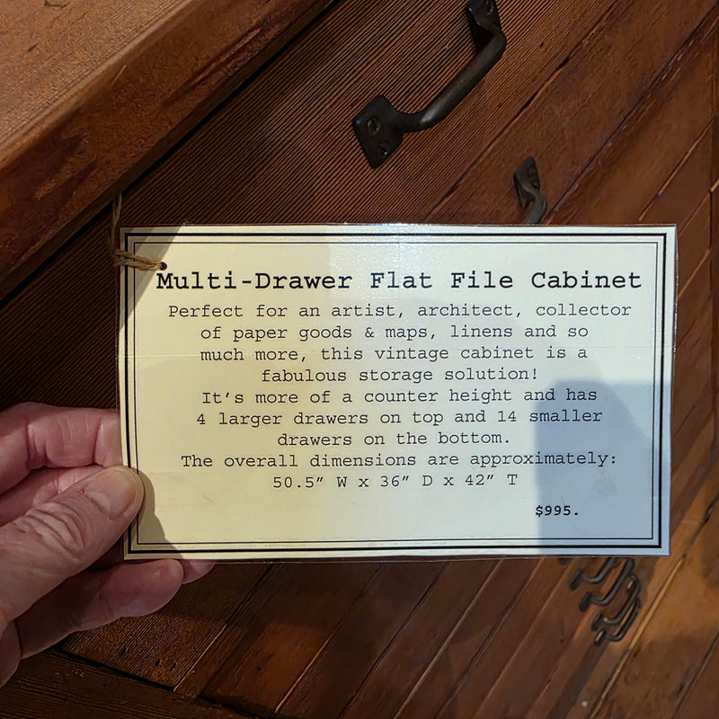 Multi-Drawer Flat File Cabinet