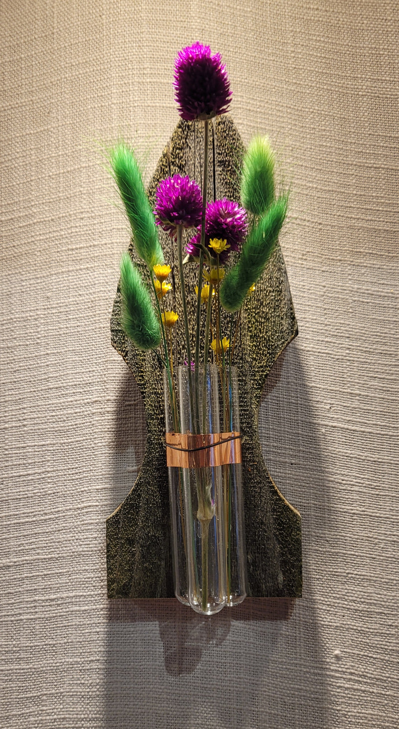 Propagation Station Wall Vase on Picket Fence