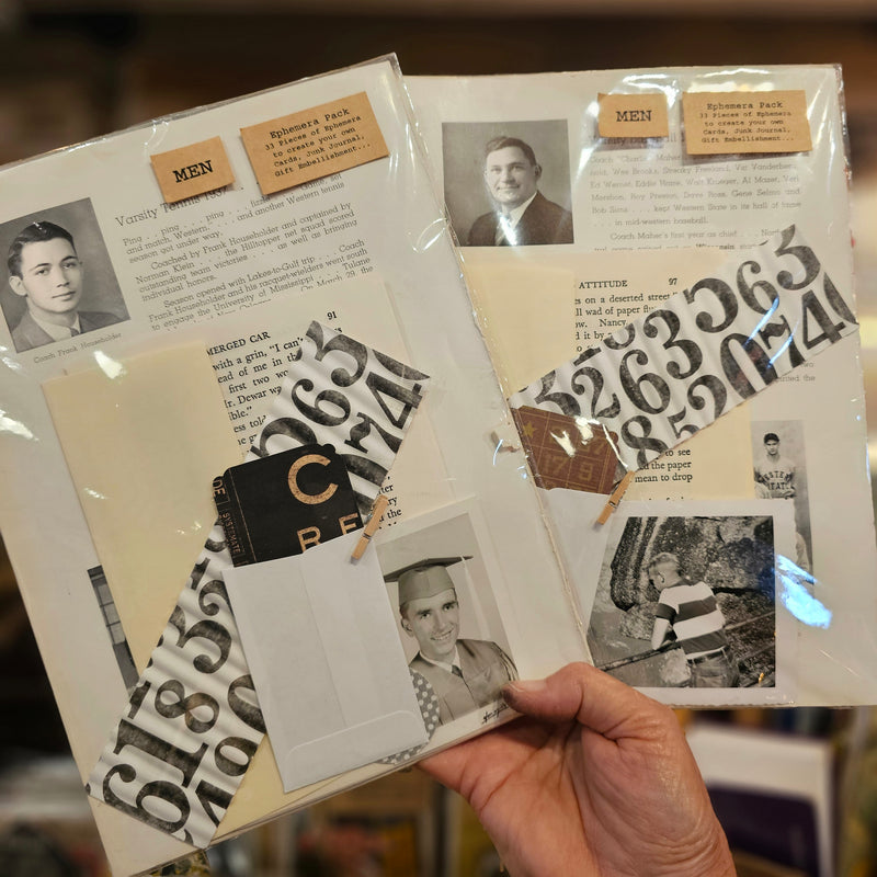 Men Ephemera Pack