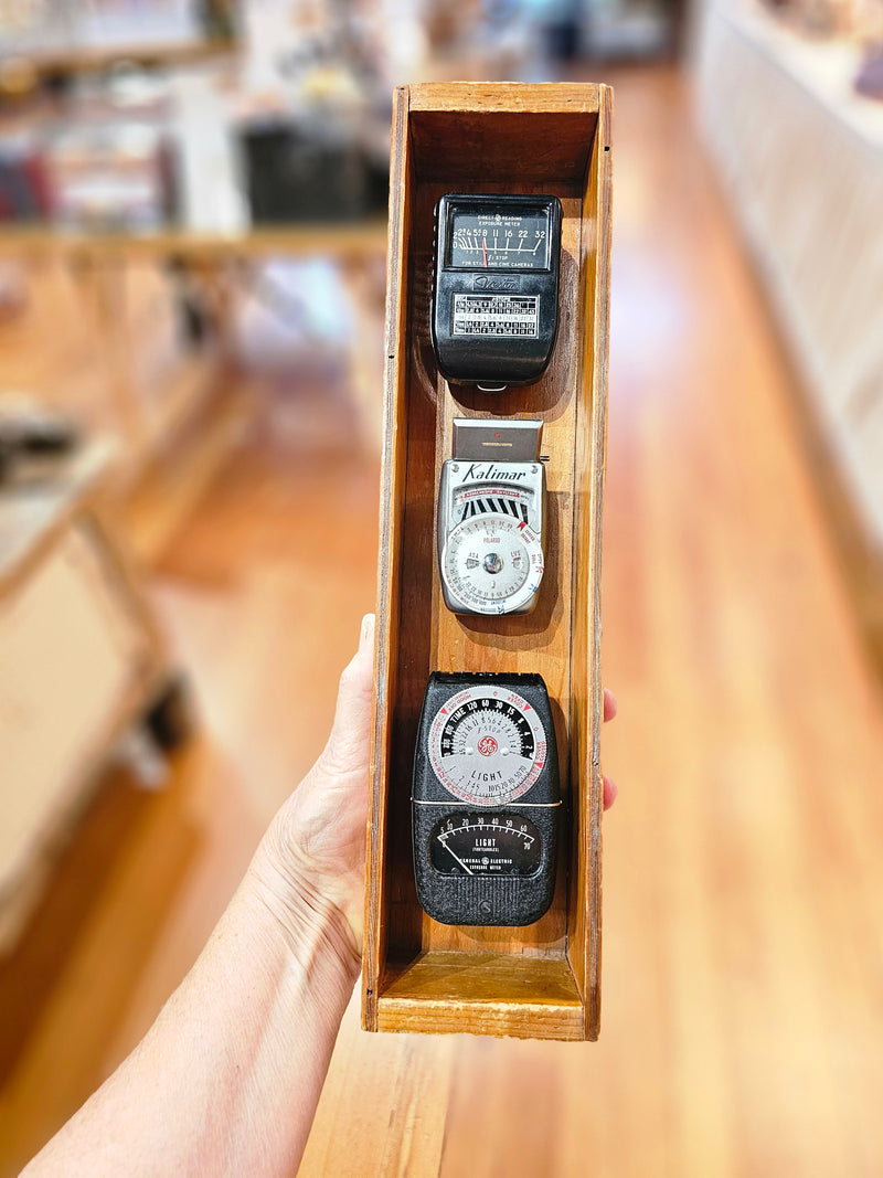 Light Meters In Long Box: Westin, Kalimar and GE