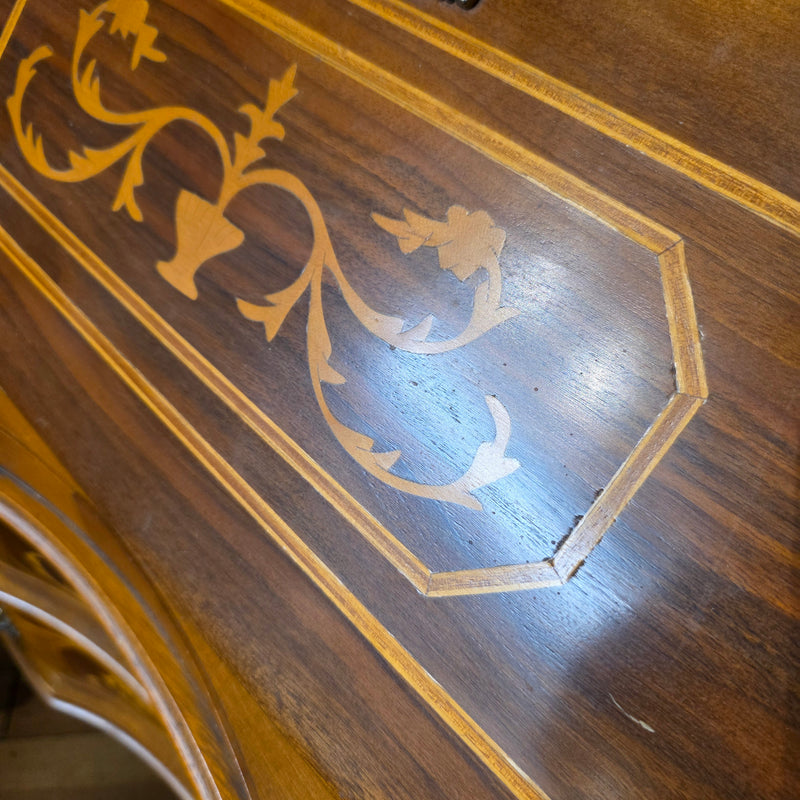 FLASH SALE French Inlay Wood Desk