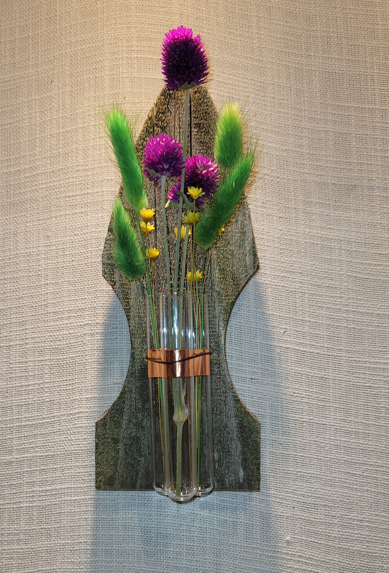 Propagation Station Wall Vase on Picket Fence