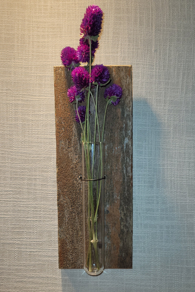 Test Tube Wall Vase