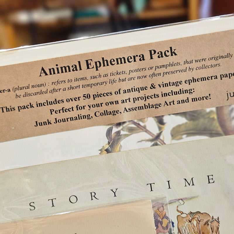 Animal Ephemera Pack