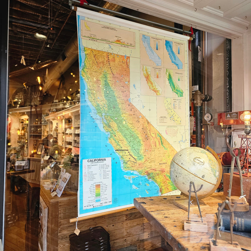 California Wall Map