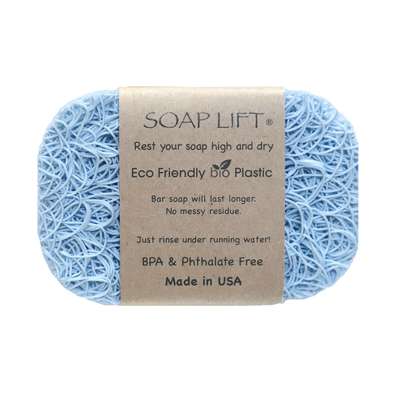 Oval Soap Lift ~ Seaside Blue